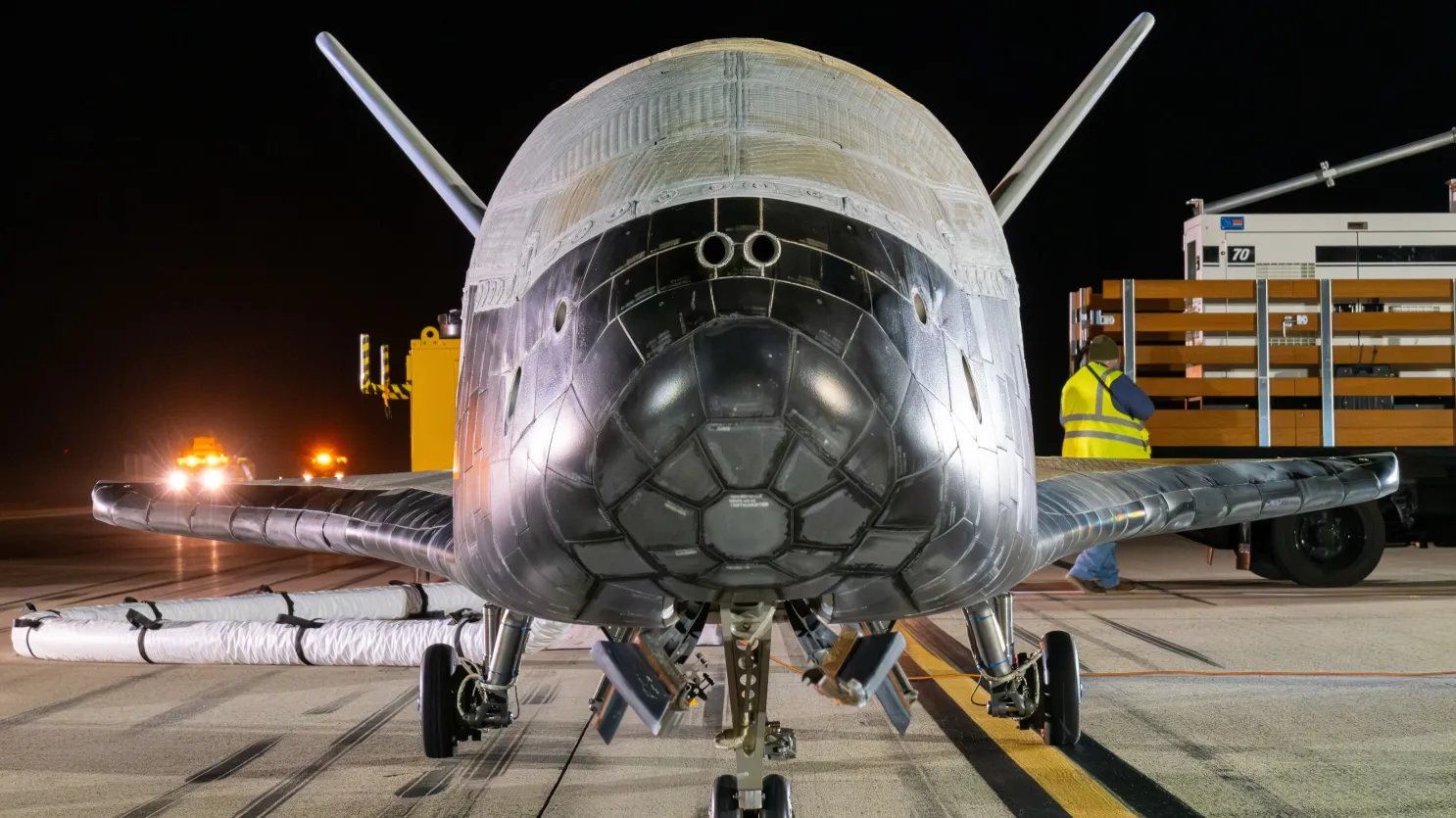 Space Force’s Classified Space Plane Touches Down After 434 Days in Orbit